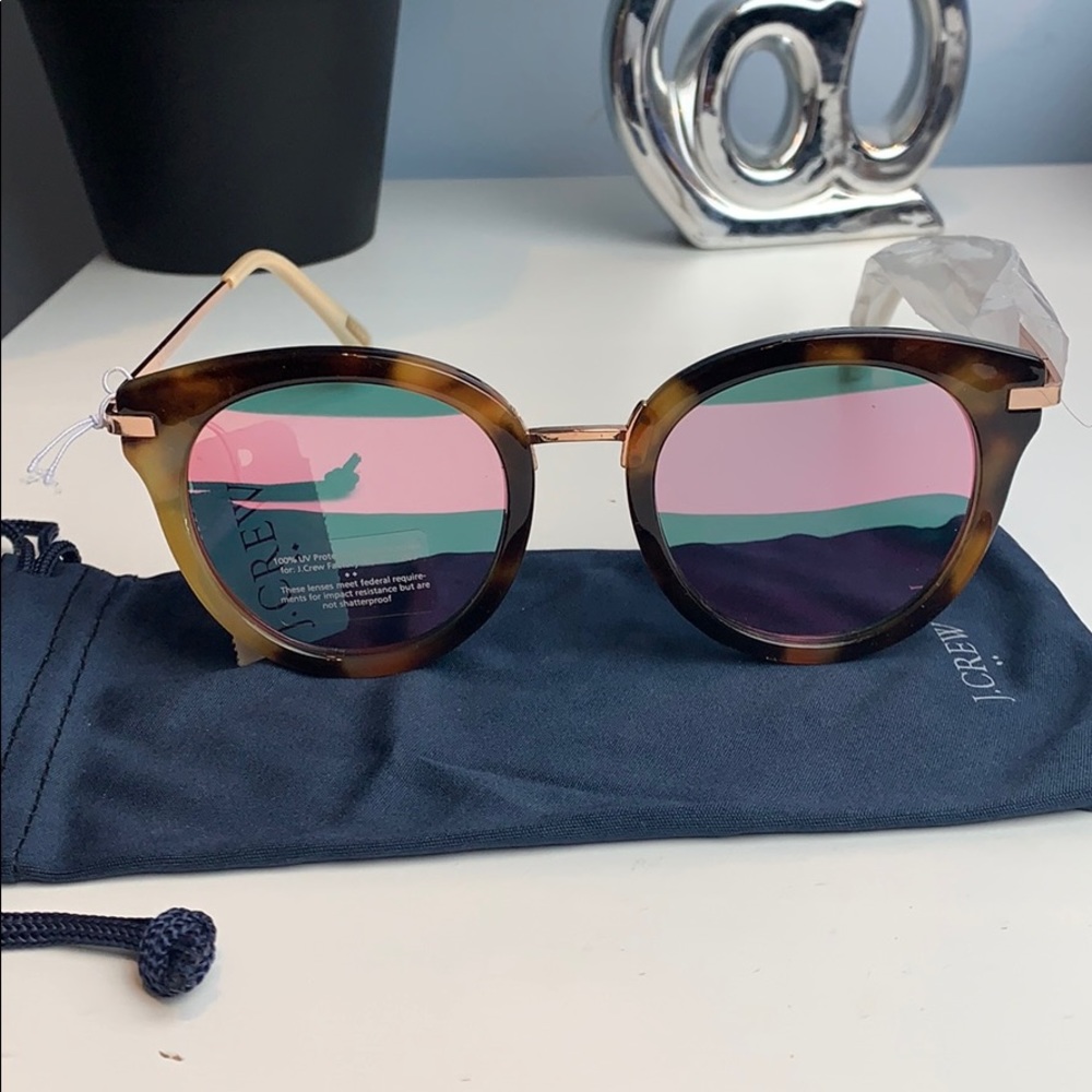 J. Crew Factory Tortoise Oversized Sunnies - Picture 2 of 5